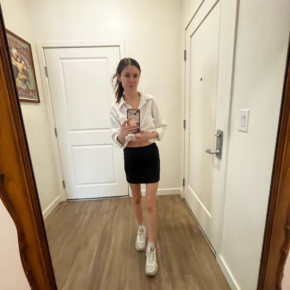 Black Mini Skirt